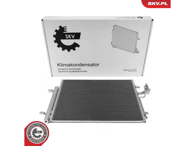 Condenser, air conditioning 86SKV021