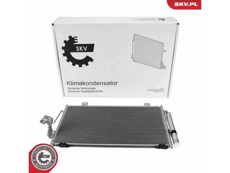 Condenser, air conditioning 86SKV537