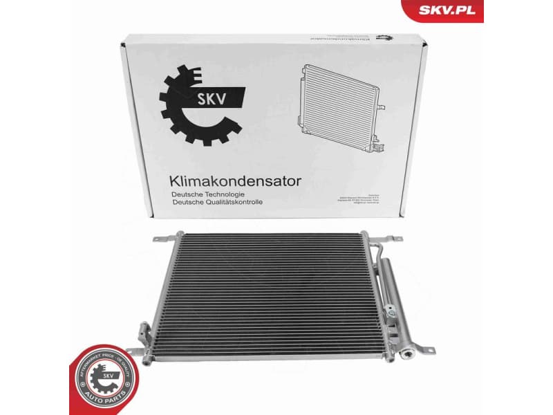 Condenser, air conditioning 86SKV209