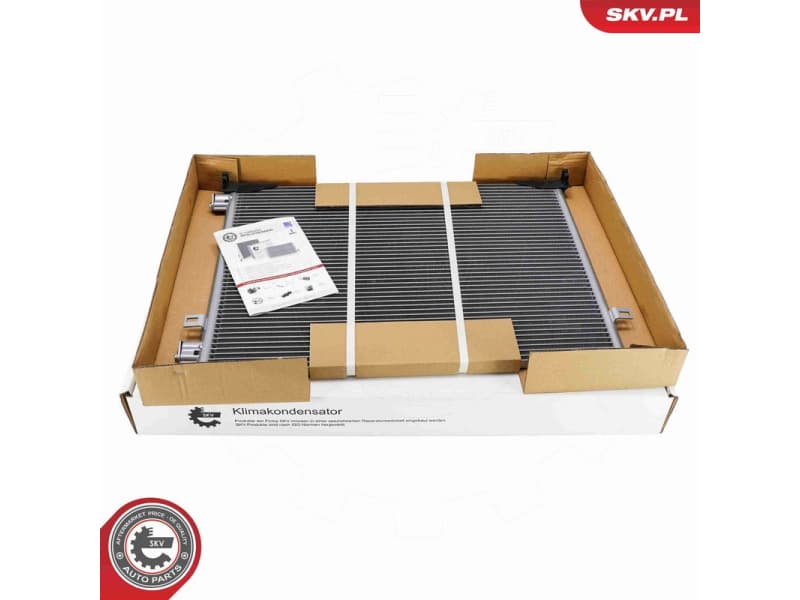 Condenser, air conditioning 86SKV062 - image 7