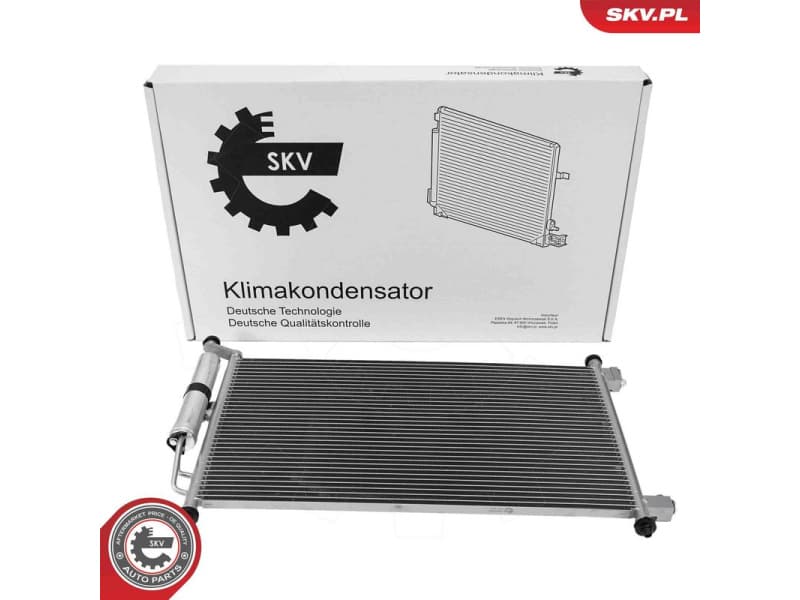 Condenser, air conditioning 86SKV082