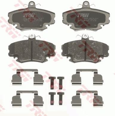 Brake Pad Set, disc brake COTEC GDB1634 - image 2