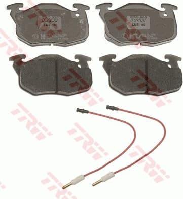 Brake Pad Set, disc brake COTEC GDB327 - image 2