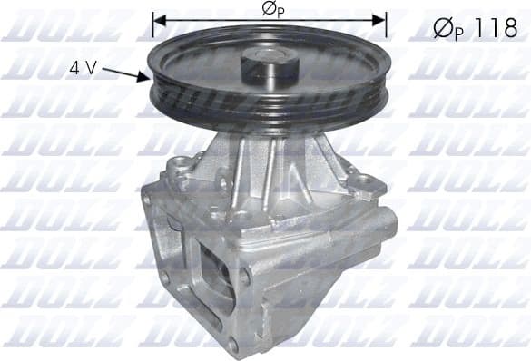 Water pump cooling system S-146