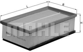 Filter air LX1497 - image 2