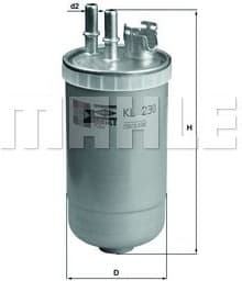 Filter diesel fuel KL230 - image 2