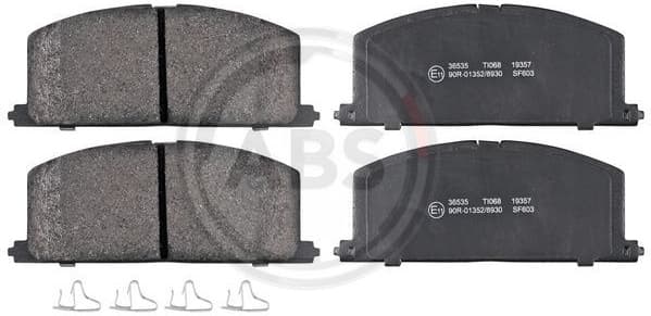 Brake Pad Set, disc brake 36535