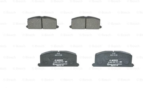 Brake Pad Set, disc brake 0986468701
