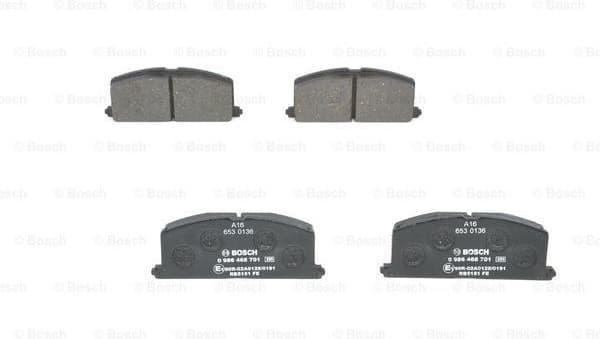 Brake Pad Set, disc brake 0986468701 - image 3