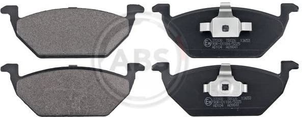 Brake Pad Set, disc brake 37008