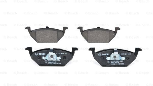Brake Pad Set, disc brake 0986424364 - image 4