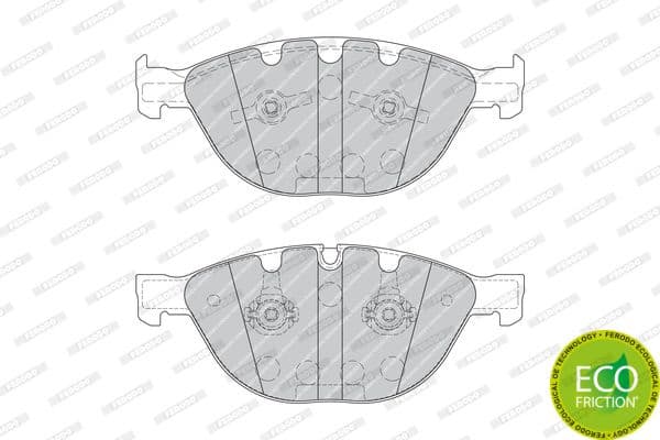 Brake pads front, Top Quality FDB1883 - image 3