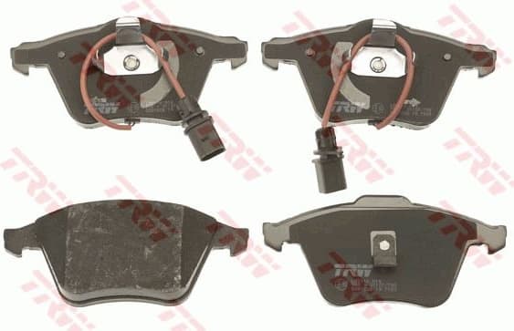 Brake pads front, Top Quality GDB1528 - image 2