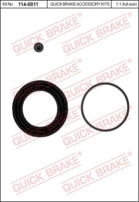 Brake caliper front repair kit 114-0011 - image 2