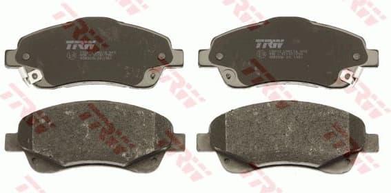Brake pads front, Top Quality GDB3336 - image 2