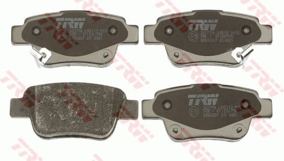 Brake pads rear, Top Quality GDB3337 - image 2