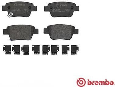 Brake pads rear, Top Quality P83047 - image 2