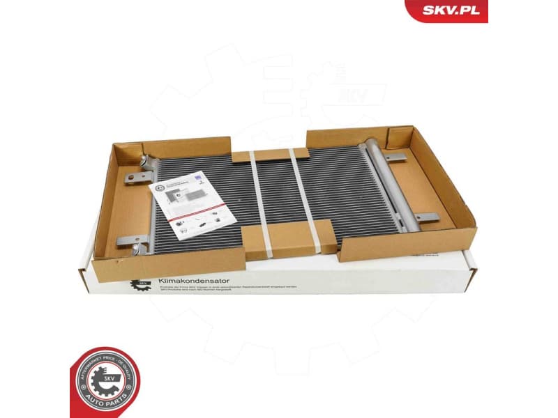 Condenser, air conditioning 86SKV060 - image 5
