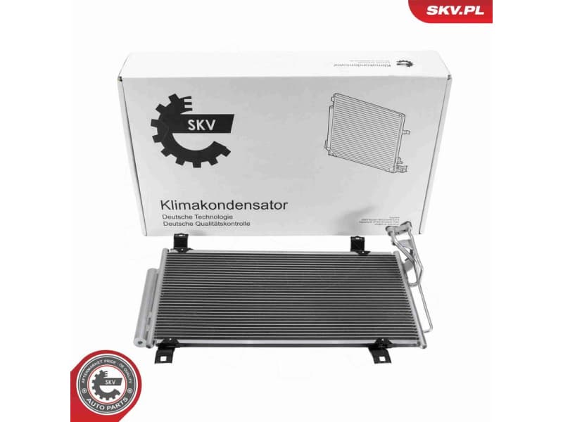 Condenser, air conditioning 86SKV086