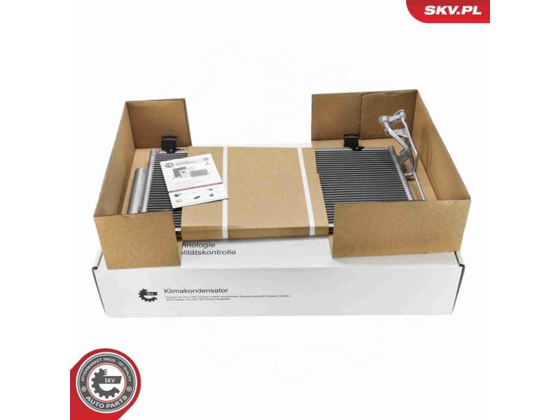Condenser, air conditioning 86SKV086 - image 6