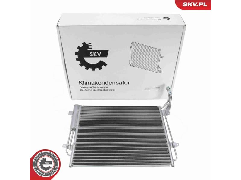Condenser, air conditioning 86SKV065