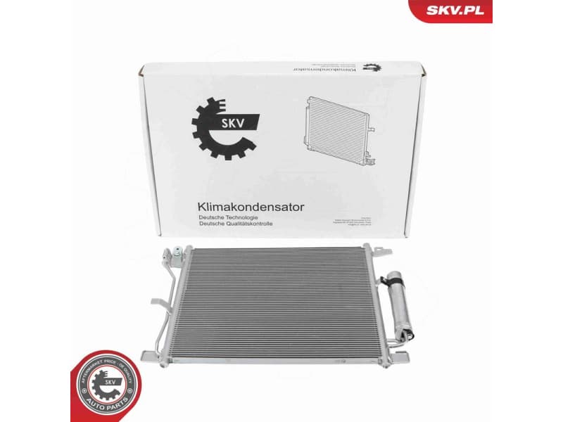 Condenser, air conditioning 86SKV361