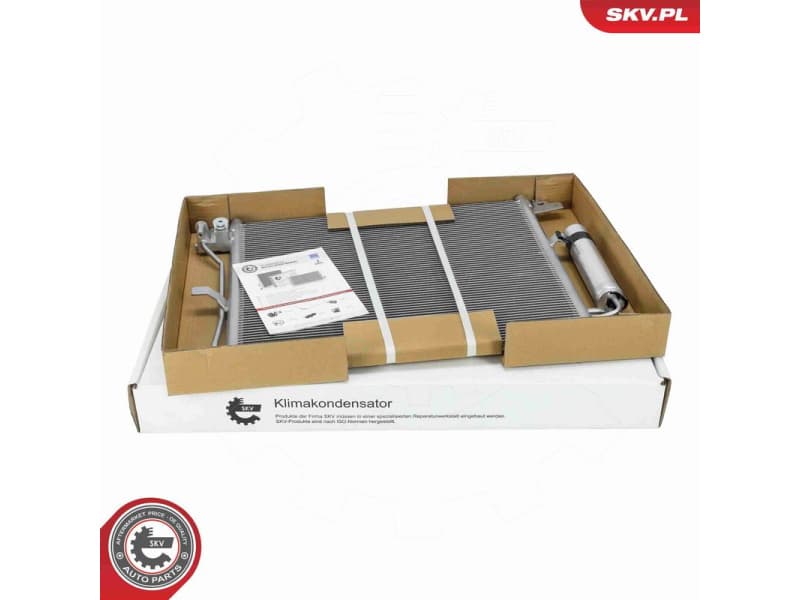 Condenser, air conditioning 86SKV361 - image 5