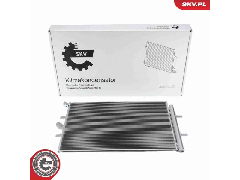 Condenser, air conditioning 86SKV110