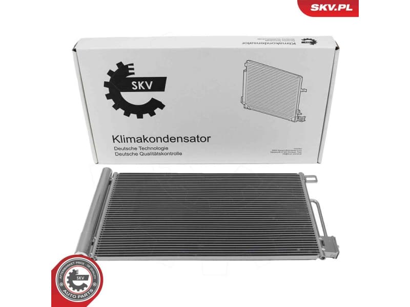 Condenser, air conditioning 86SKV009