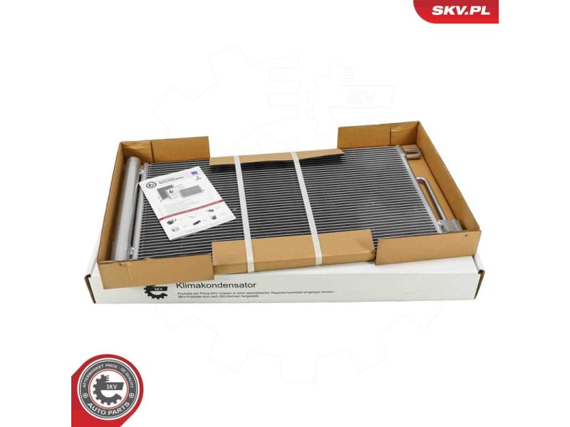 Condenser, air conditioning 86SKV009 - image 5