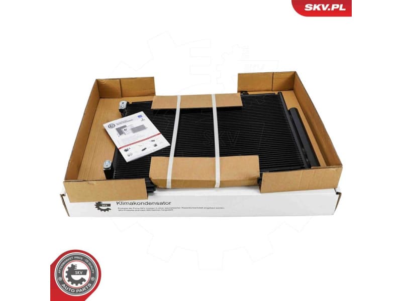 Condenser, air conditioning 86SKV359 - image 7