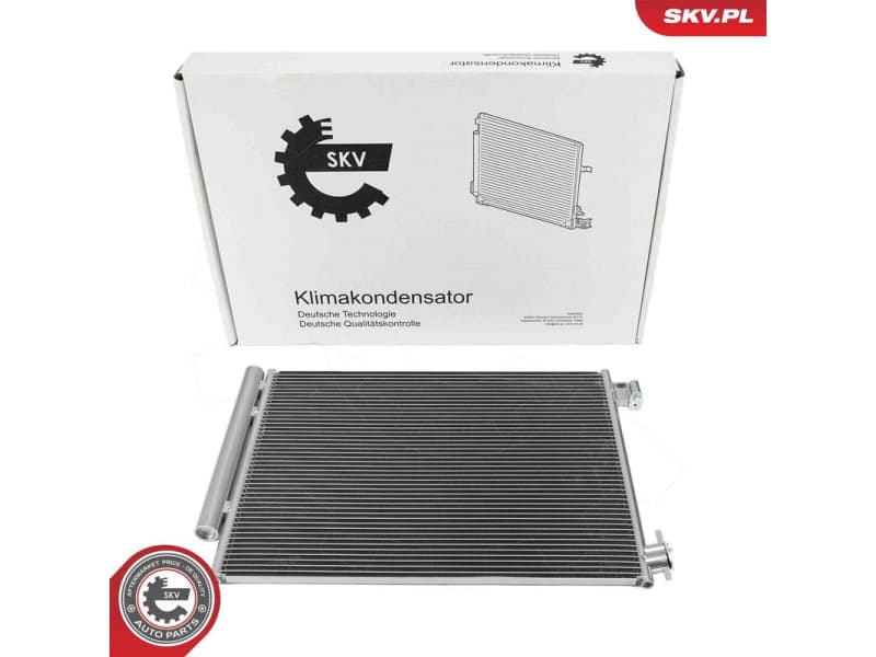 Condenser, air conditioning 86SKV010