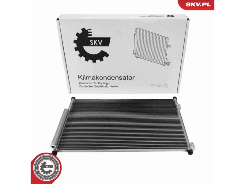 Condenser, air conditioning 86SKV109