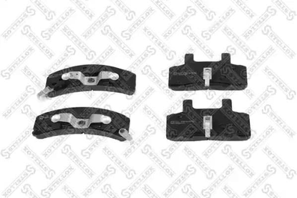 Brake Pad Set, disc brake 563 002B-SX