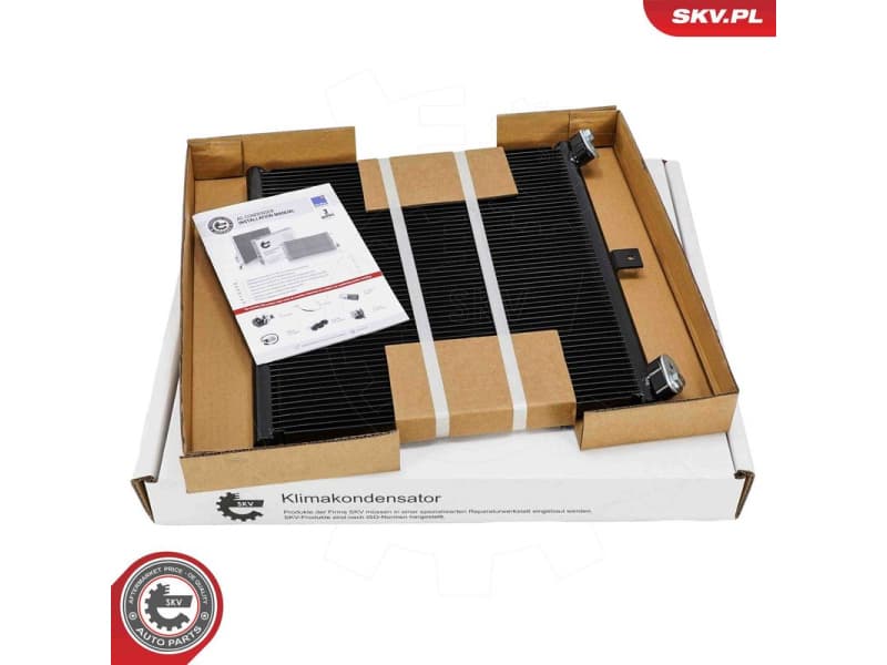 Condenser, air conditioning 86SKV420 - image 5