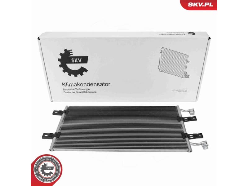 Condenser, air conditioning 86SKV187