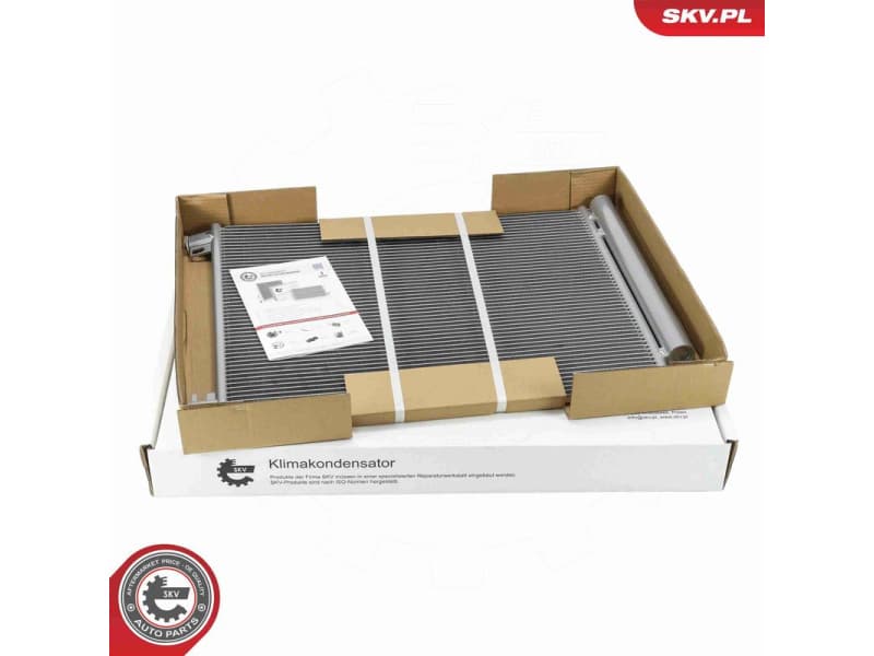 Condenser, air conditioning 86SKV114 - image 5