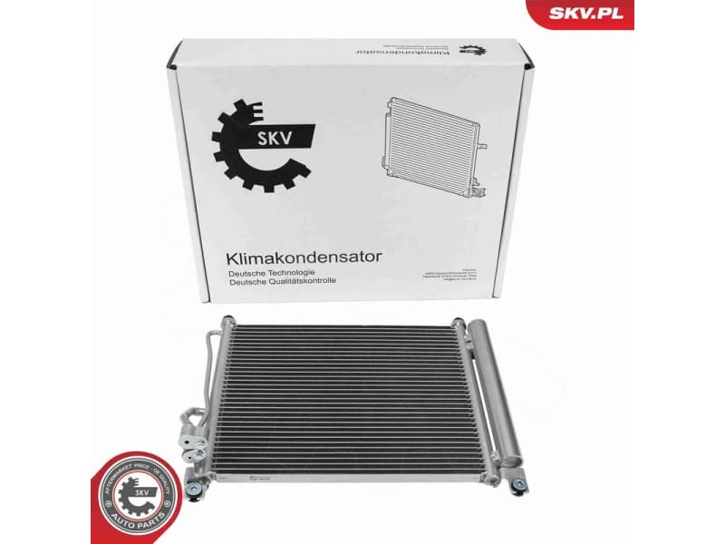 Condenser, air conditioning 86SKV235