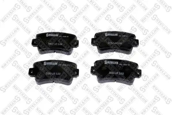 Brake Pad Set, disc brake 072 002B-SX