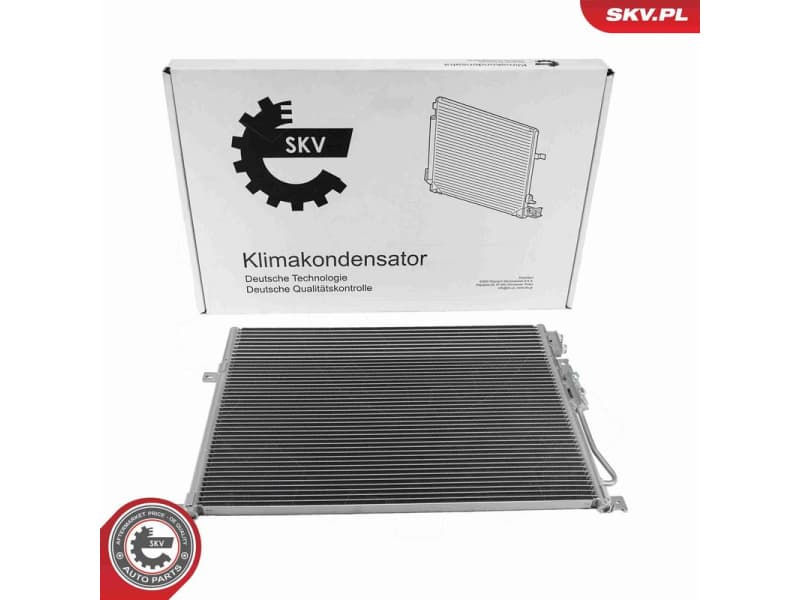 Condenser, air conditioning 86SKV350