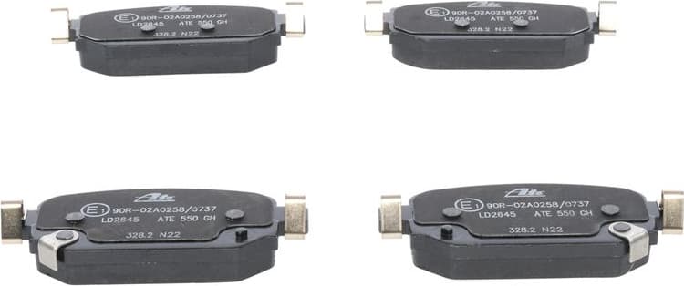 Brake Pad Set, disc brake ATE Ceramic 13.0470-2645.2 - image 2