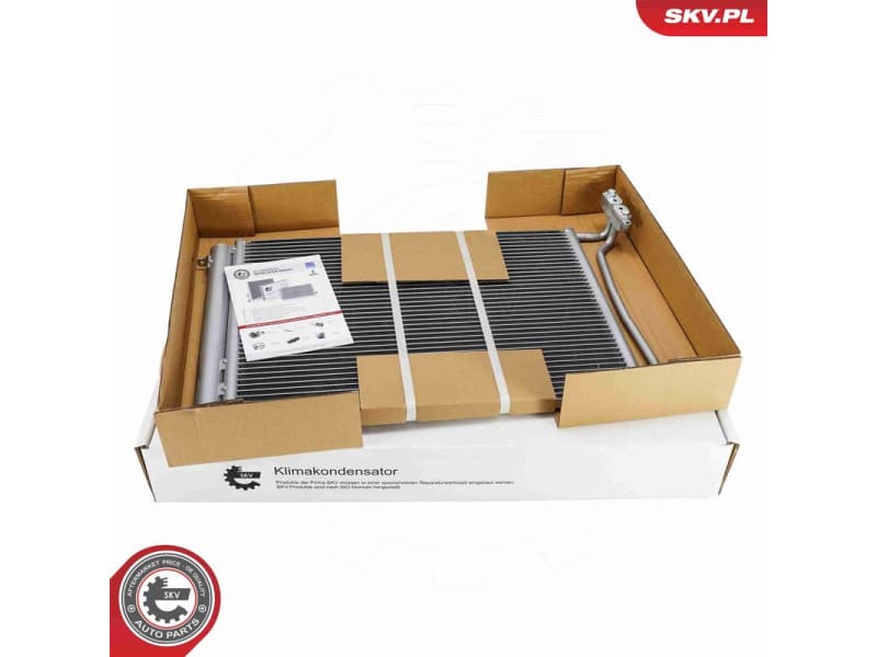Condenser, air conditioning 86SKV466 - image 6