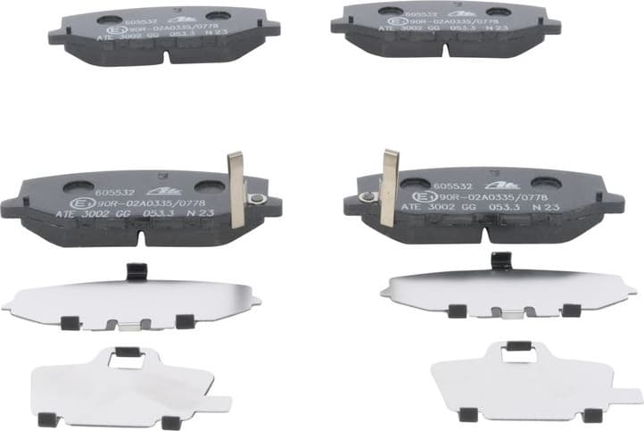 Brake Pad Set, disc brake 13.0460-5532.2 - image 2