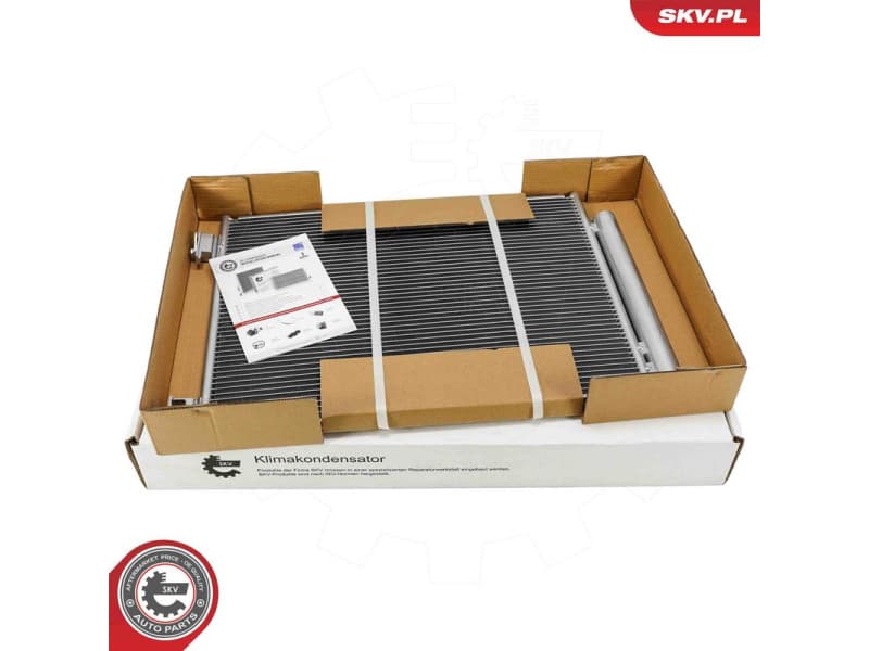 Condenser, air conditioning 86SKV241 - image 5