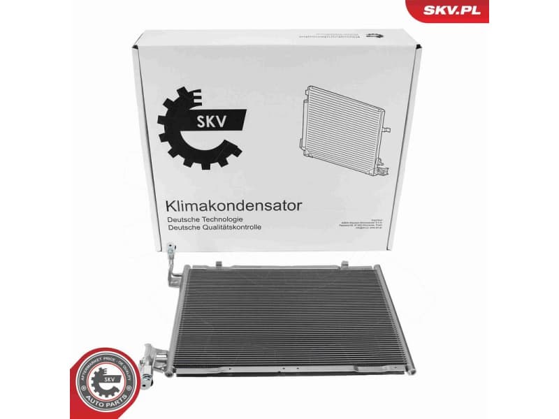Condenser, air conditioning 86SKV314