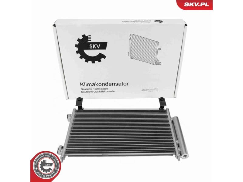 Condenser, air conditioning 86SKV255
