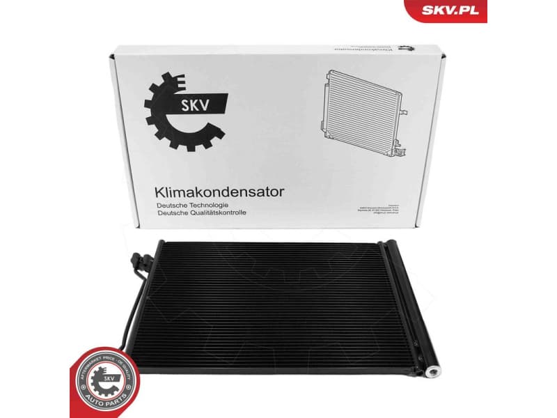 Condenser, air conditioning 86SKV409