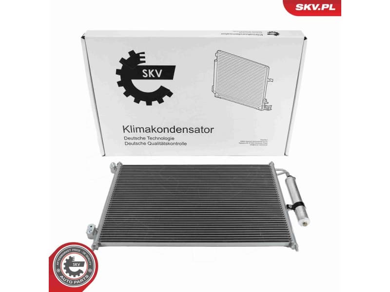 Condenser, air conditioning 86SKV351