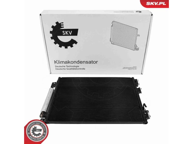 Condenser, air conditioning 86SKV347