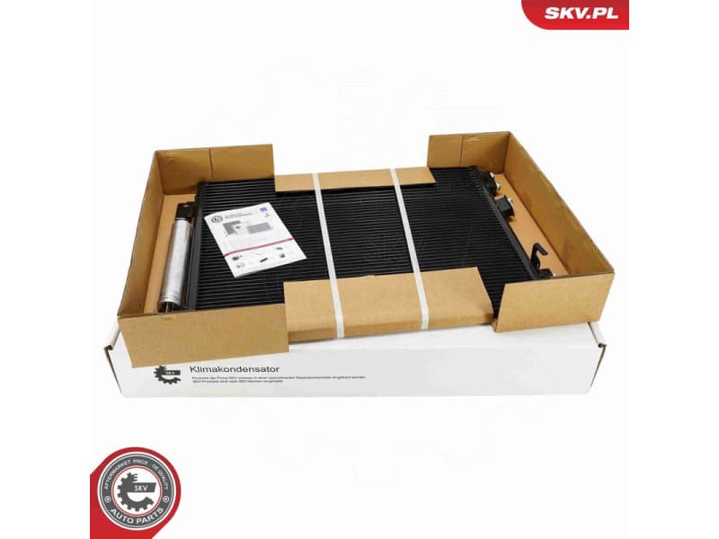 Condenser, air conditioning 86SKV347 - image 7